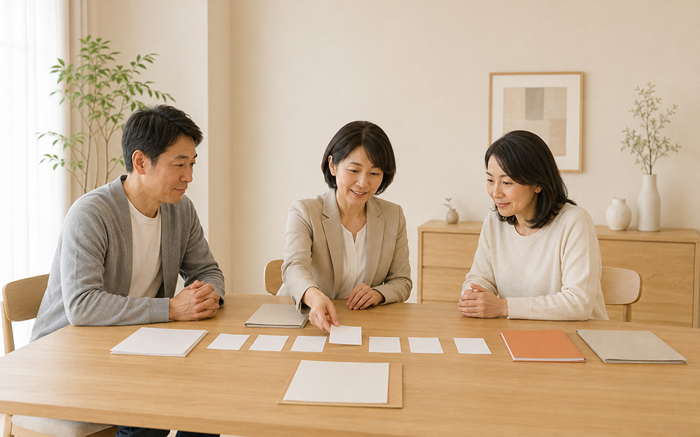 最初のご相談と全体の整理